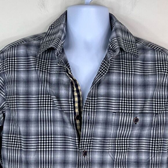 Nat Nast Luxury Originals Plaid Button-Down Pocket Shirt - Picture 2 of 15